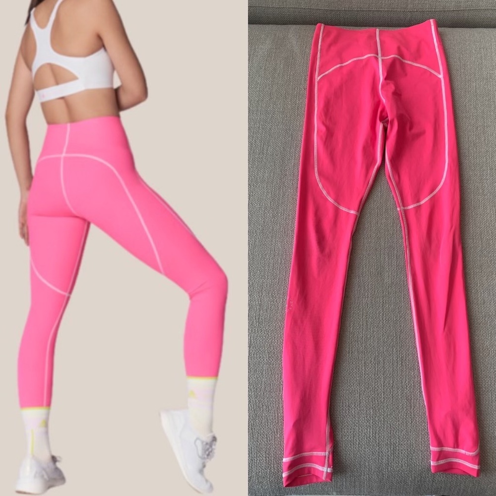 Adidas by Stella McCartney Pink Leggings, Small